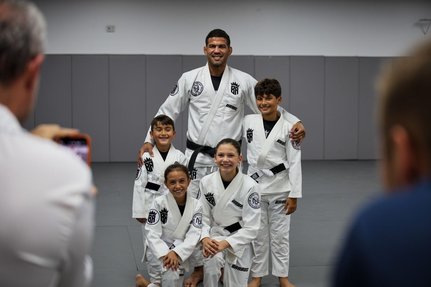 Students training together at Brabus Academy